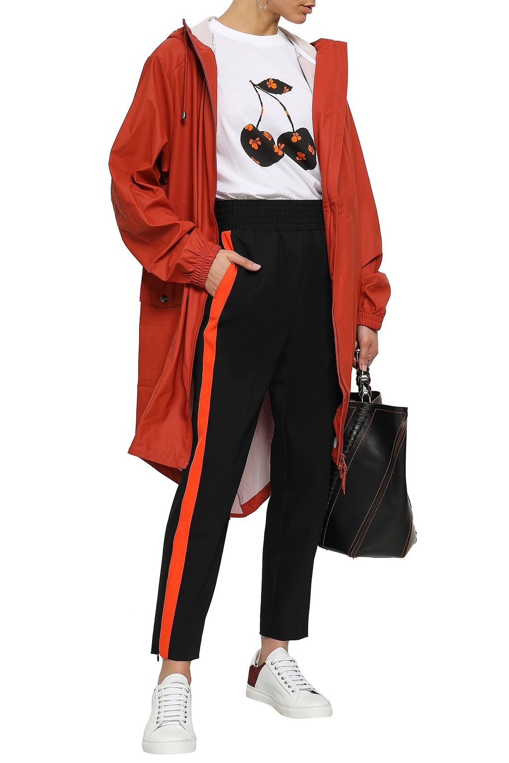 RAINS Shell hooded raincoat