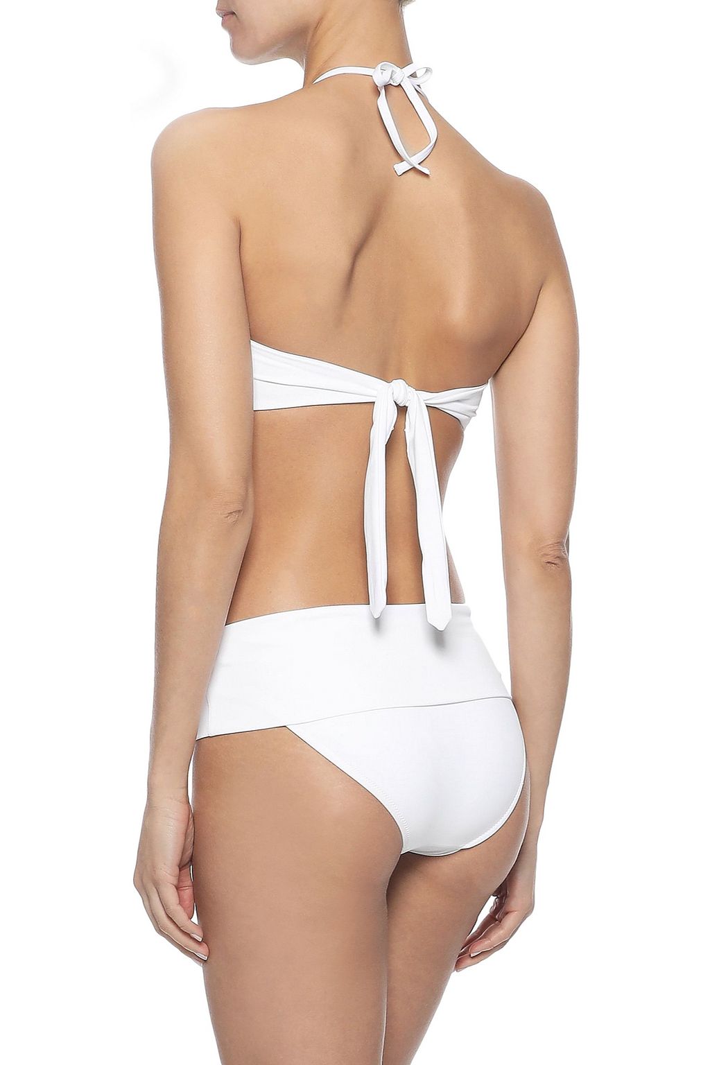 MELISSA ODABASH Costa Rica cutout halterneck bikini top