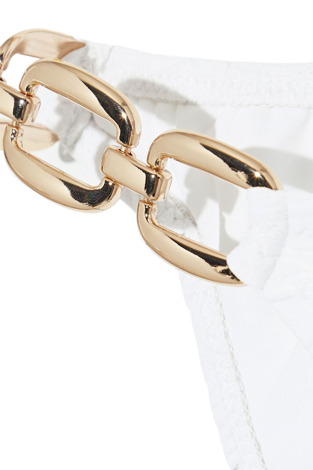 MELISSA ODABASH Melbourne chain-trimmed low-rise bikini briefs