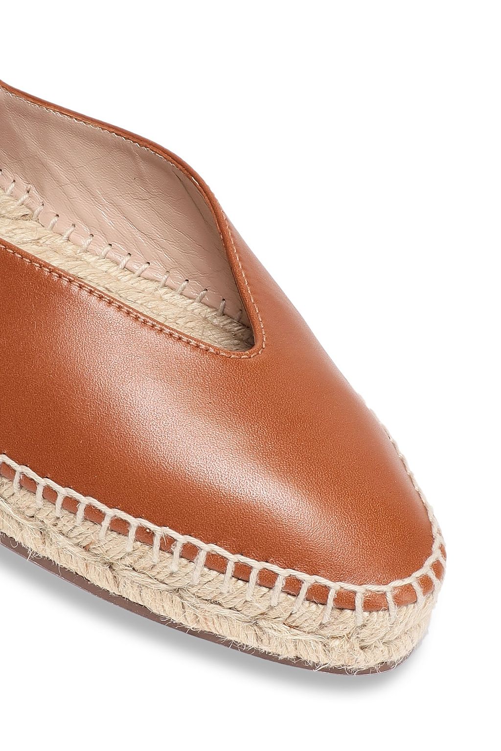 STUART WEITZMAN Leather espadrilles