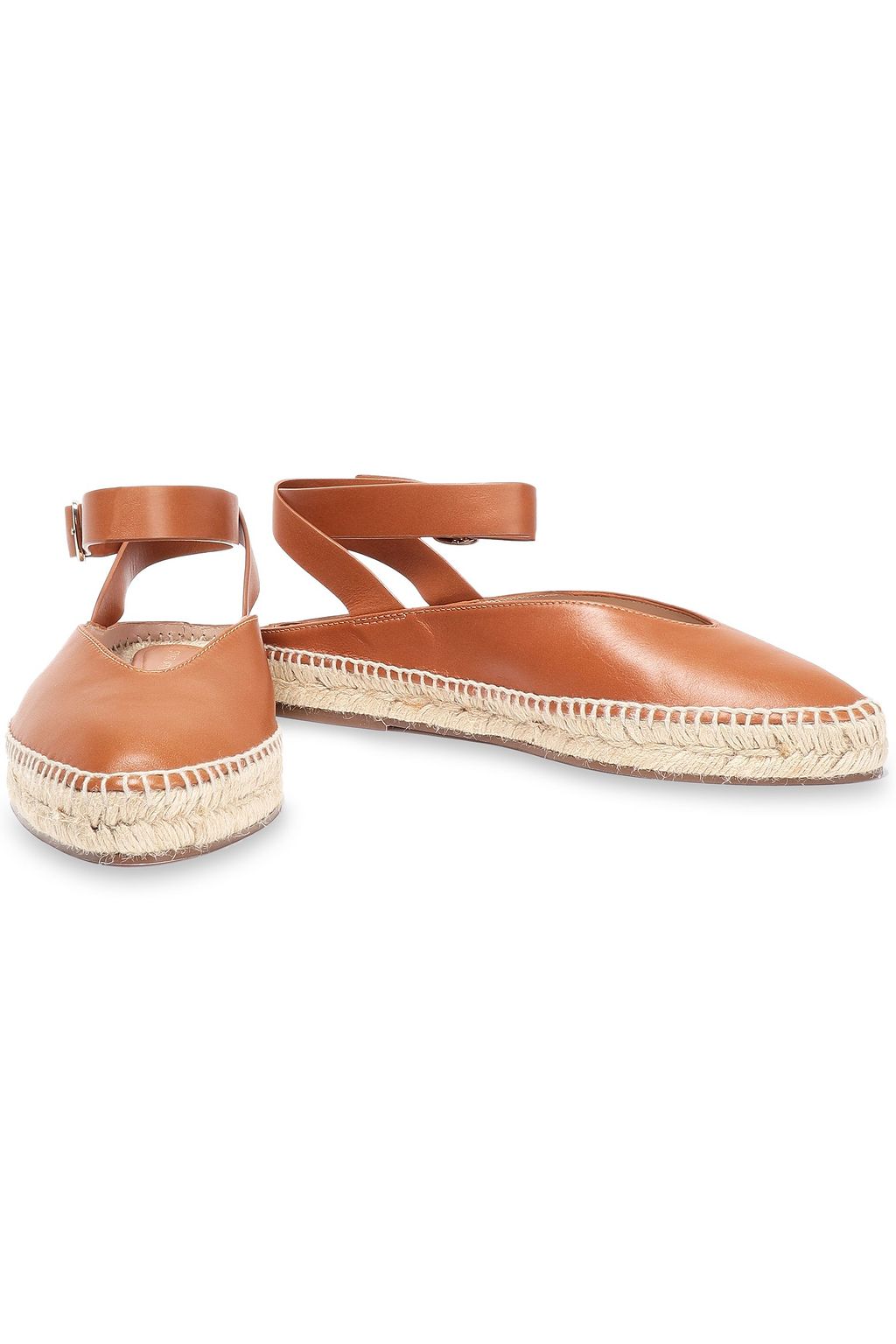 STUART WEITZMAN Leather espadrilles