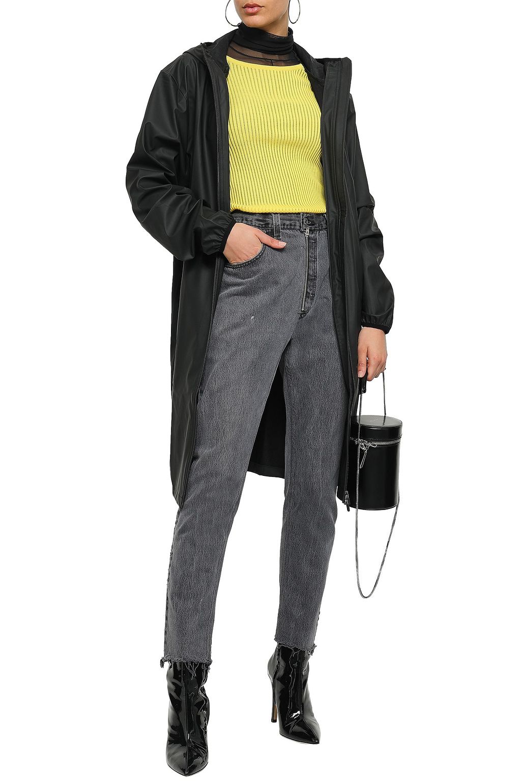 RAINS Shell hooded raincoat