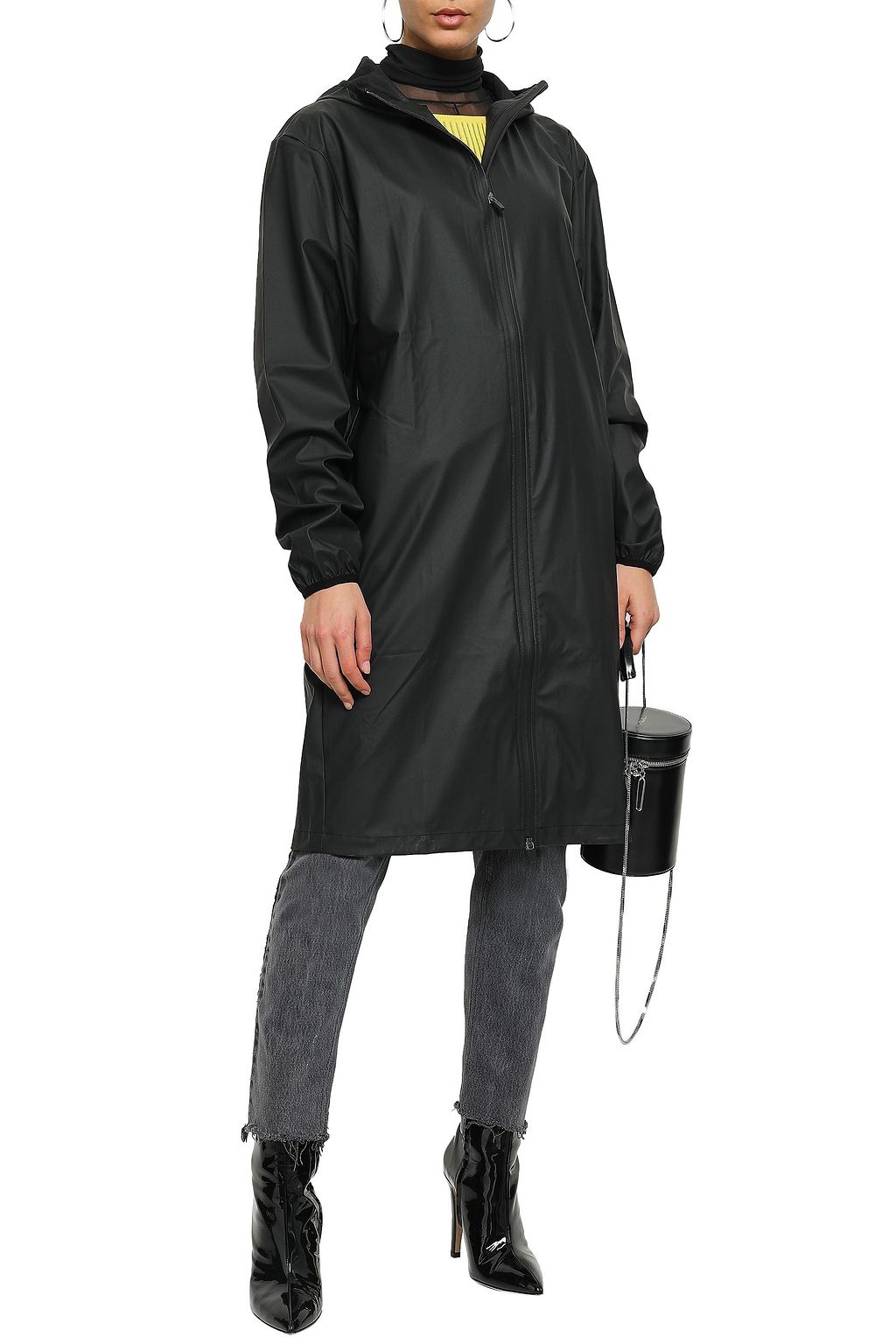 RAINS Shell hooded raincoat
