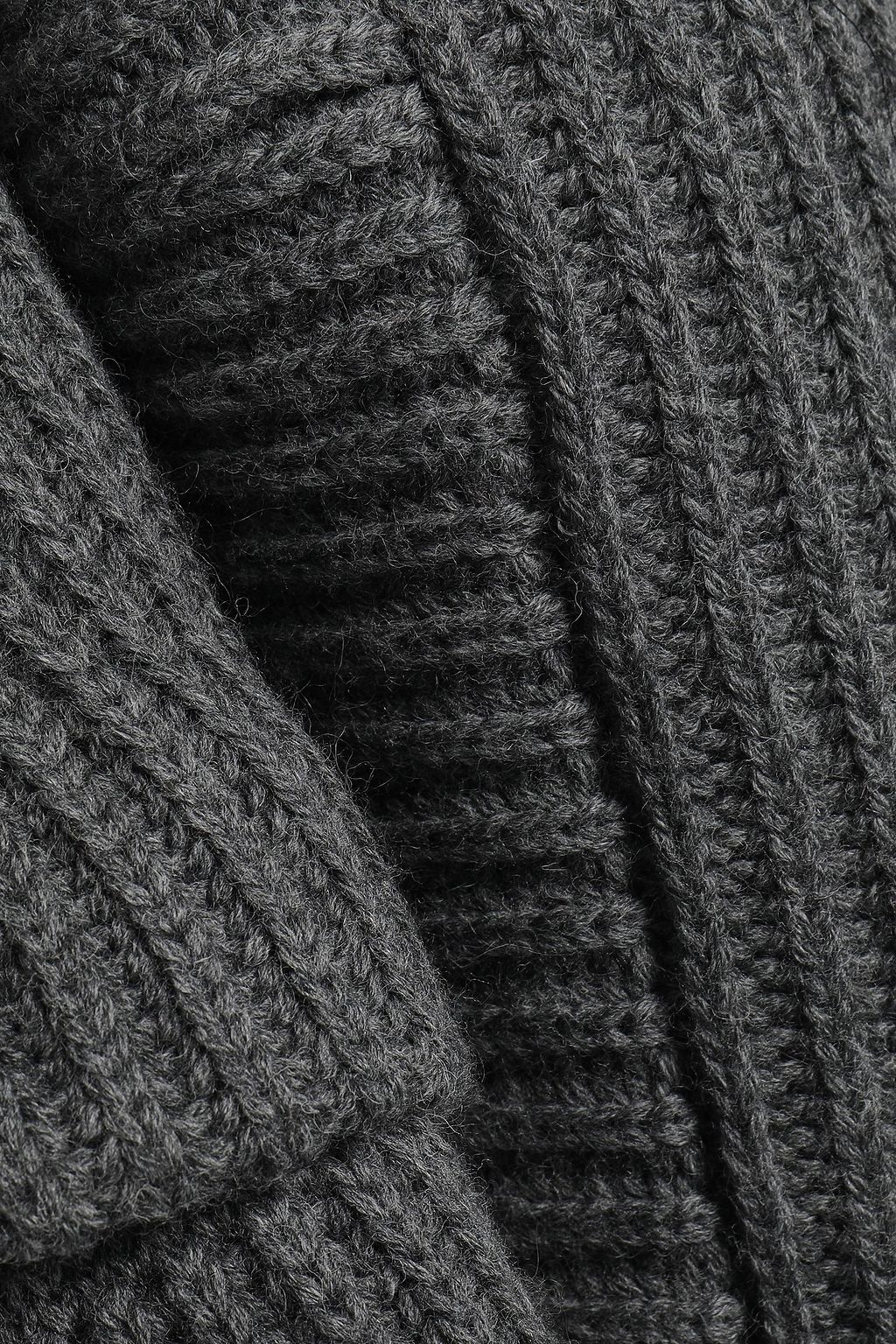 VICTORIA BECKHAM Ribbed alpaca and wool-blend sweater