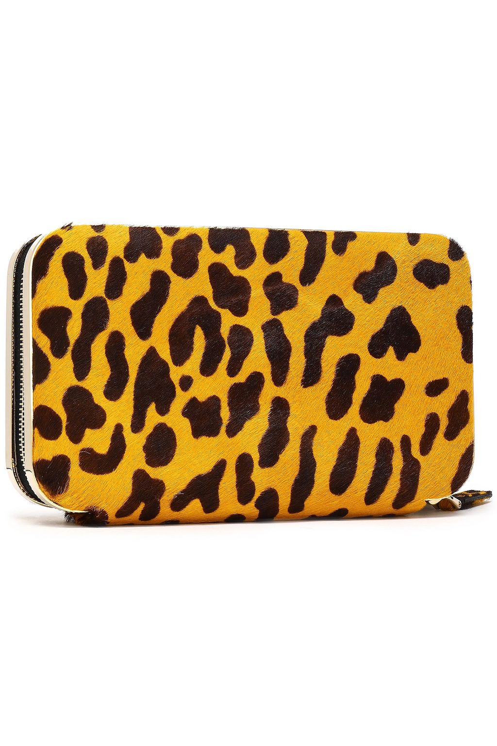 ROGER VIVIER Houndstooth calf hair clutch