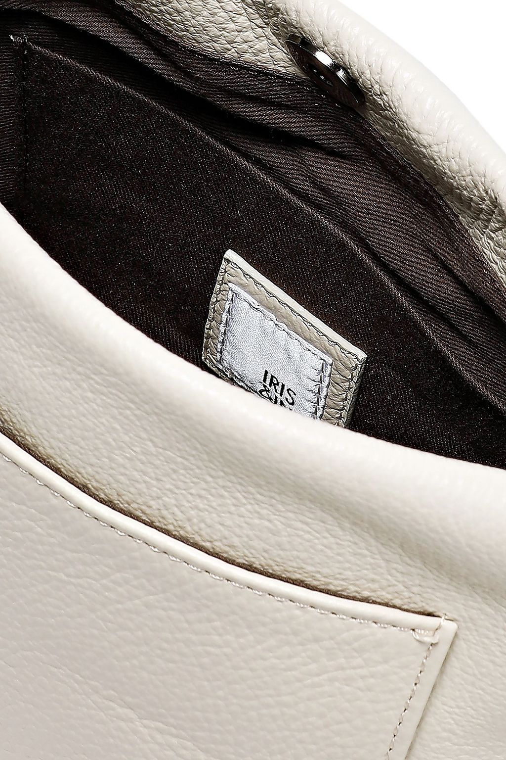 IRIS & INK Vivian pebbled-leather shoulder bag