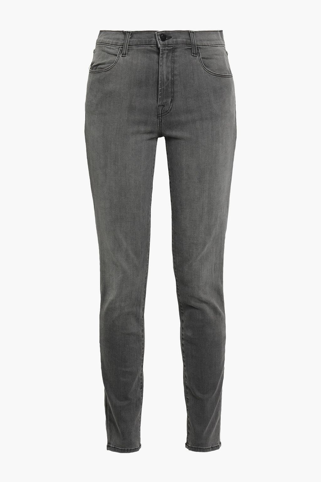 gray faded jeans