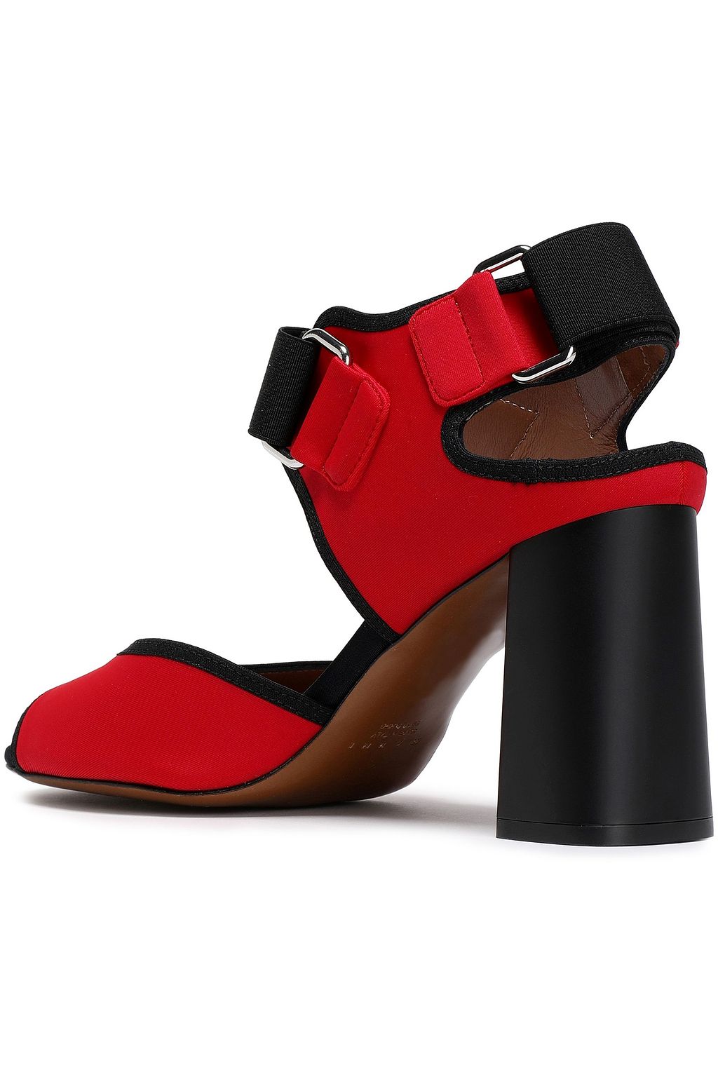 MARNI Two-tone neoprene sandals