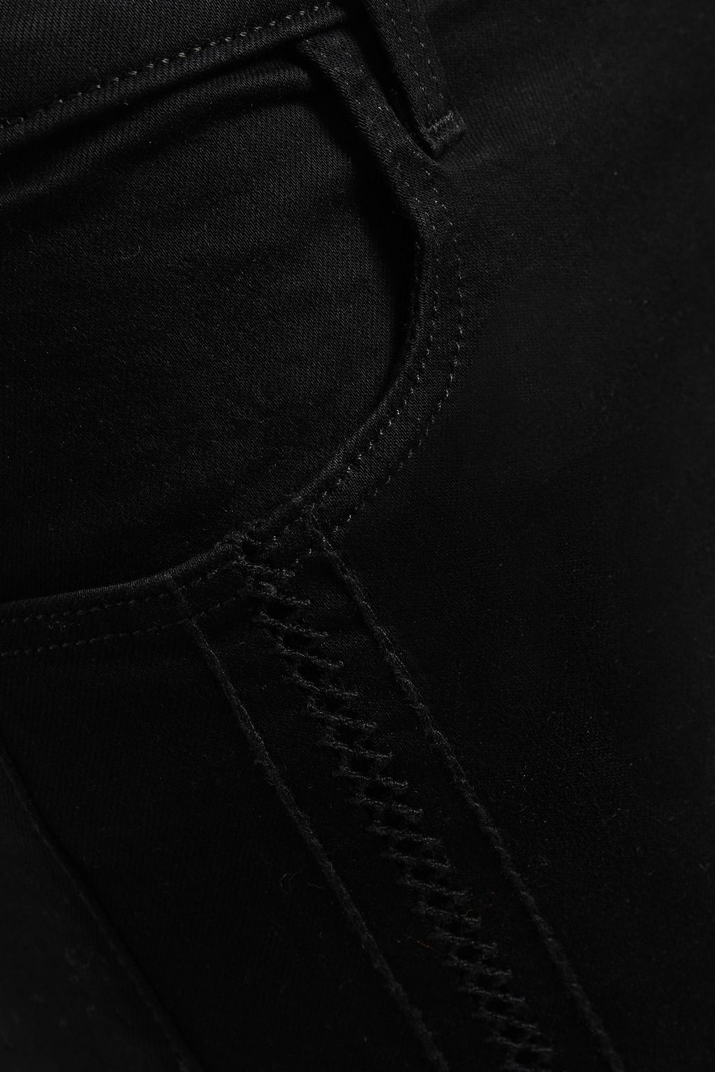 J BRAND Cropped high-rise skinny jeans