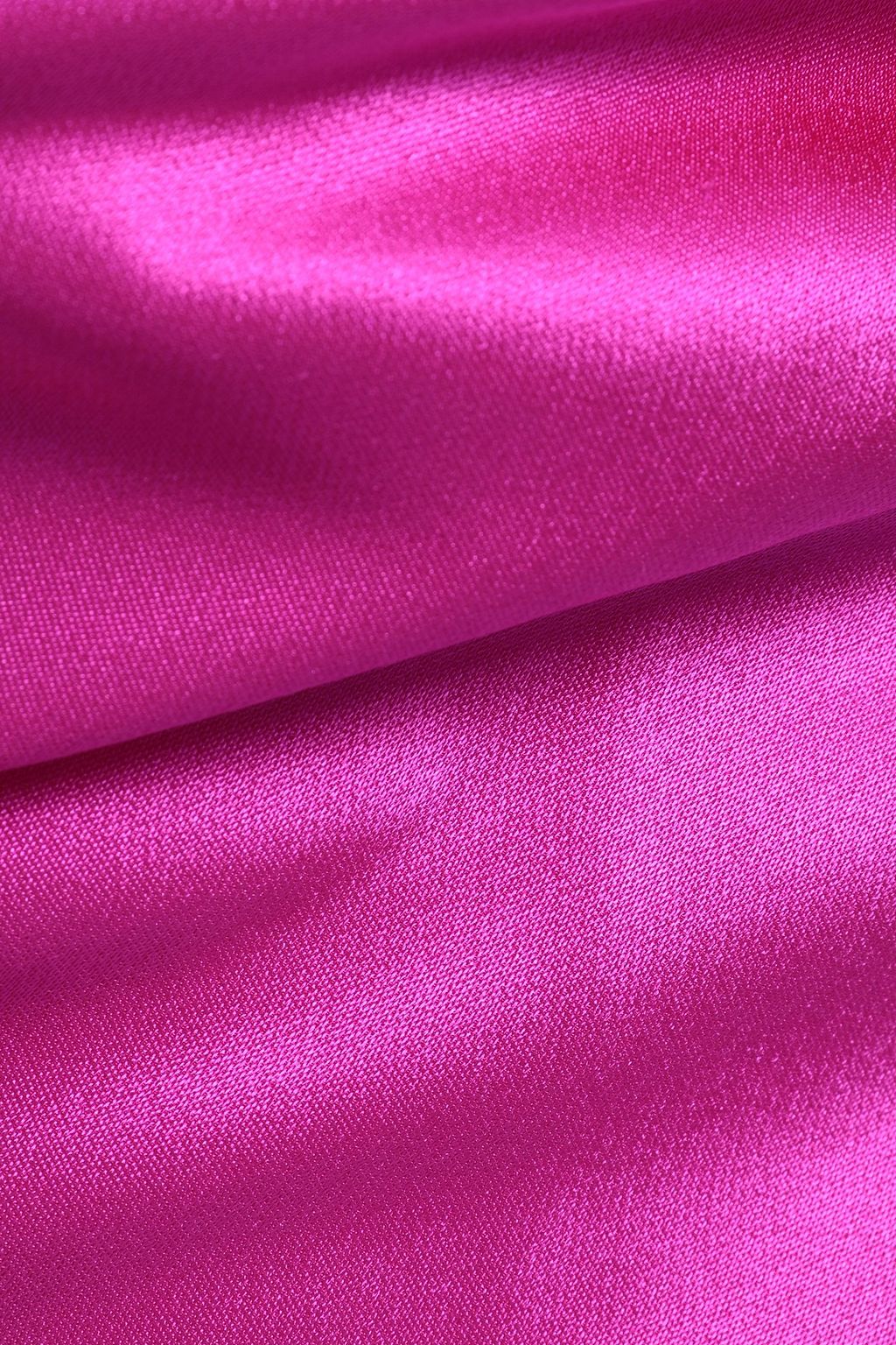 CUSHNIE Embellished silk-satin mini dress