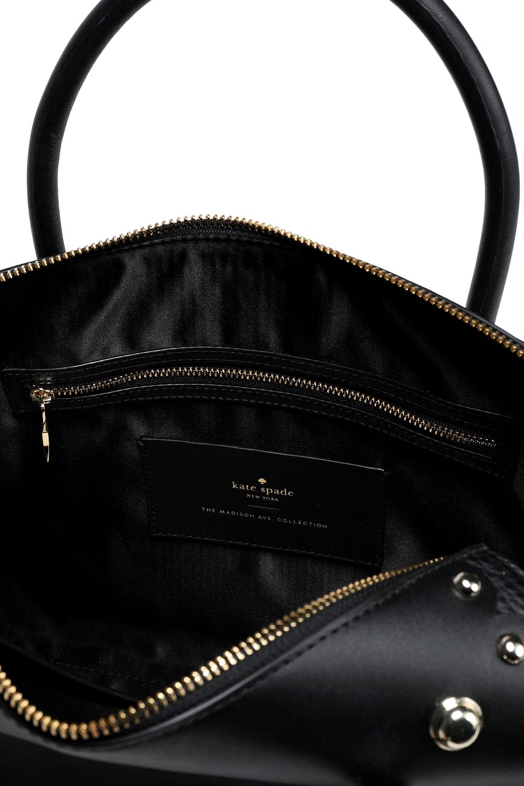 KATE SPADE NEW YORK Madison Stewart studded leather shoulder bag