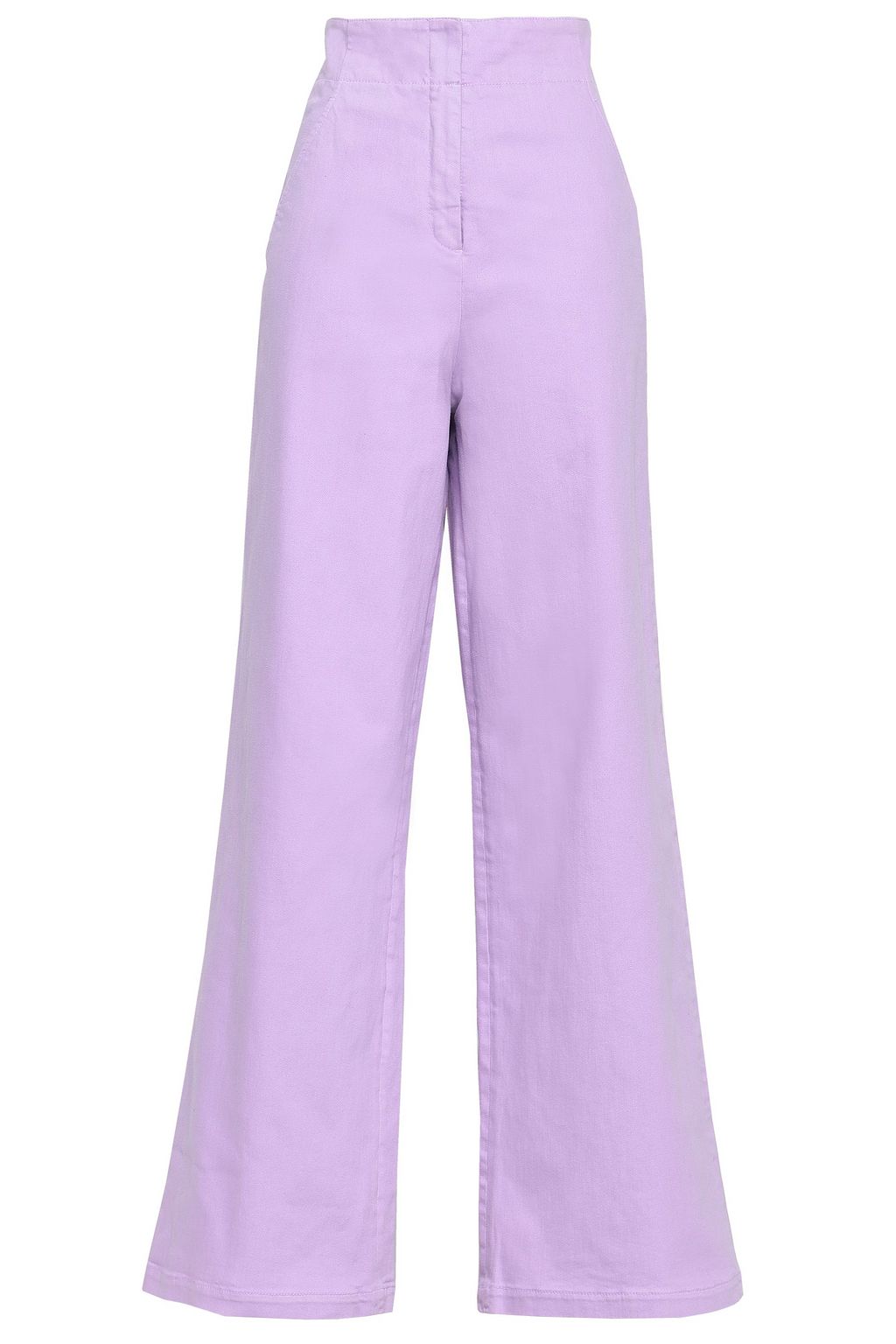 lavender flare pants