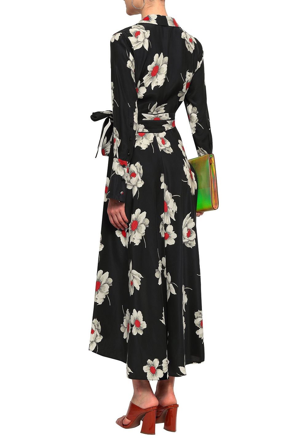 equipment gowin silk dress