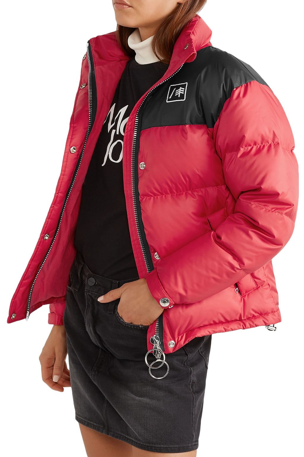 RE/DONE Quilted shell down jacket