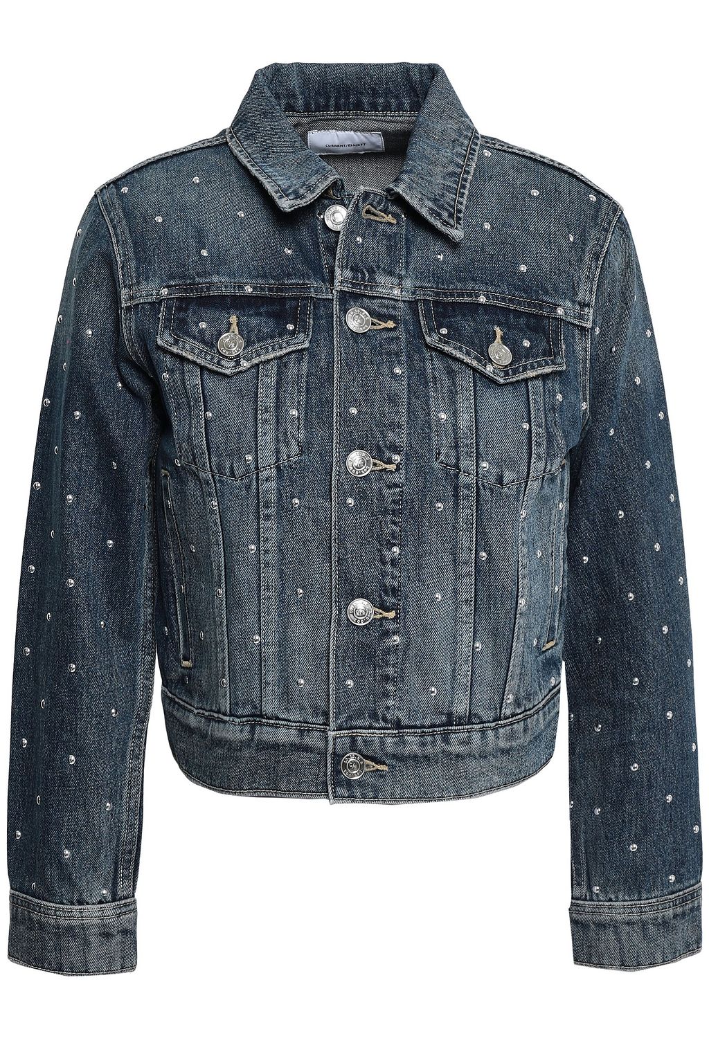 denim jacket studded