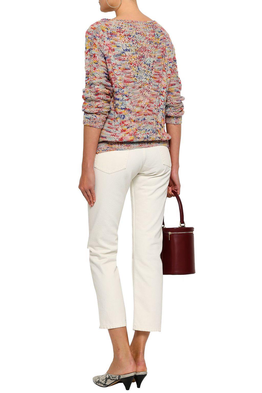 REBECCA MINKOFF Cable-knit sweater