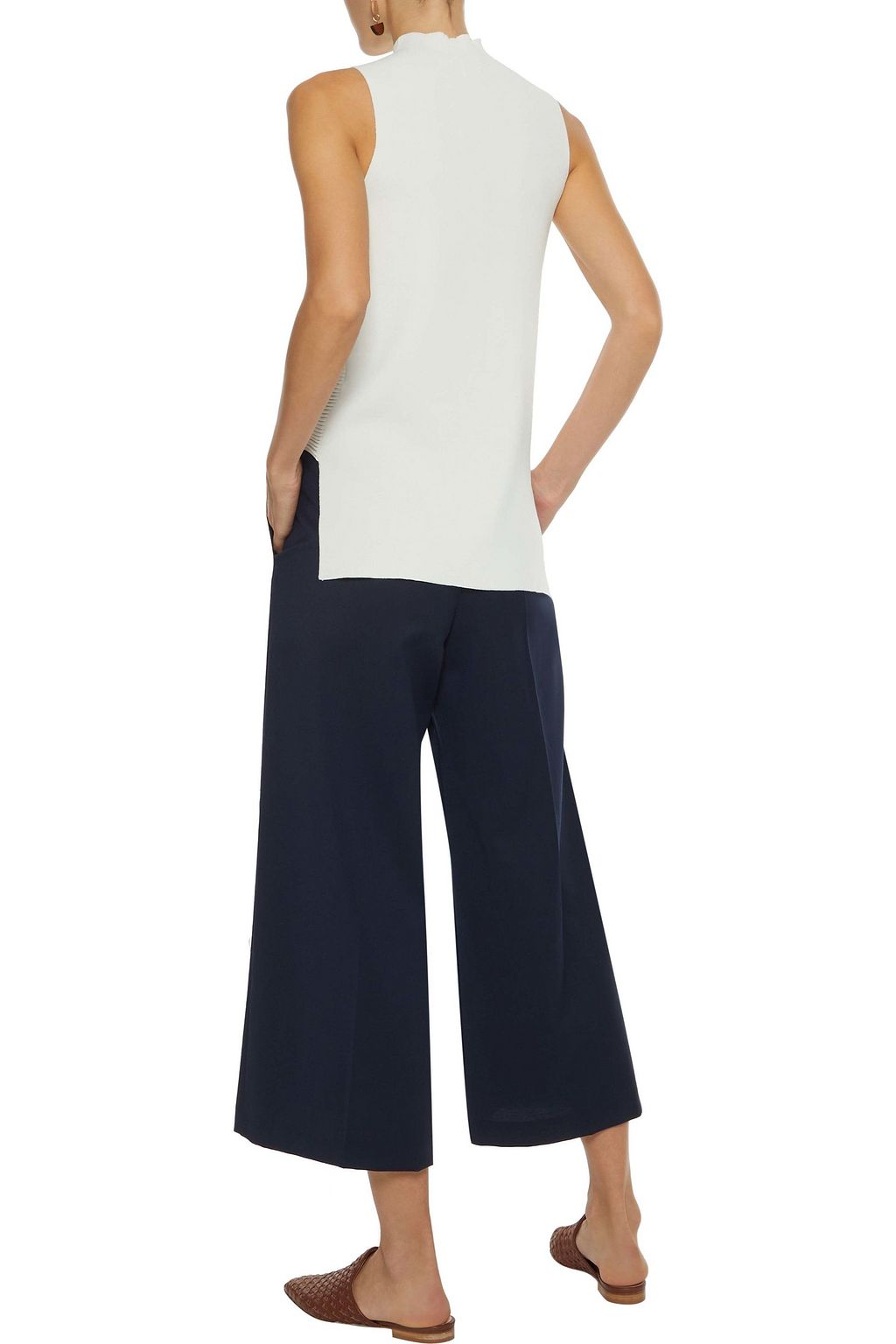 IRIS & INK Patricia stretch-knit vest