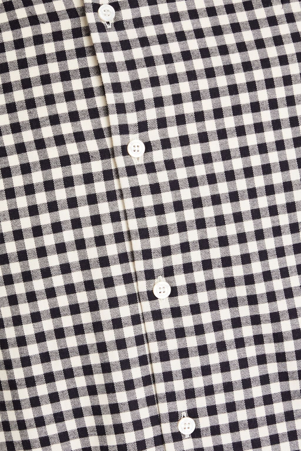 DUNHILL Hemd aus Baumwollflanell mit Karomuster