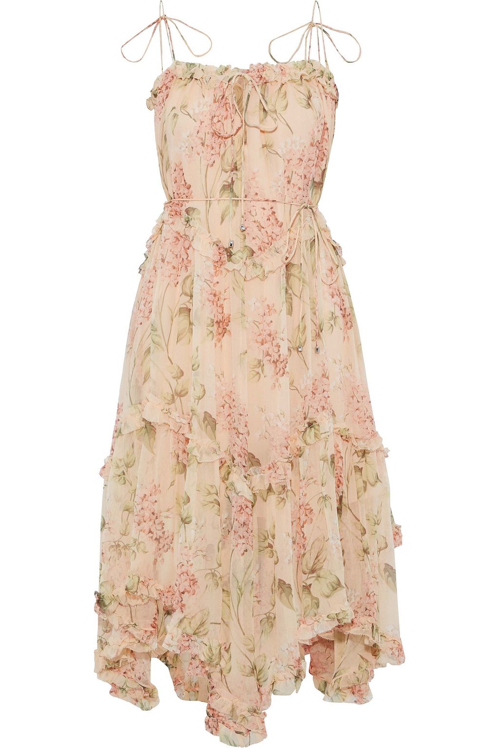 zimmermann prima hydrangea floating dress