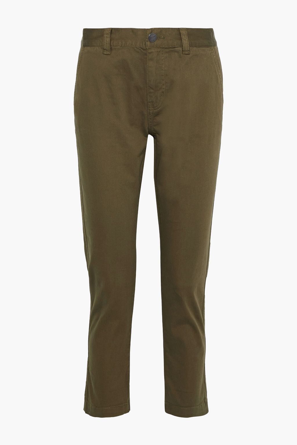 cotton straight leg pants