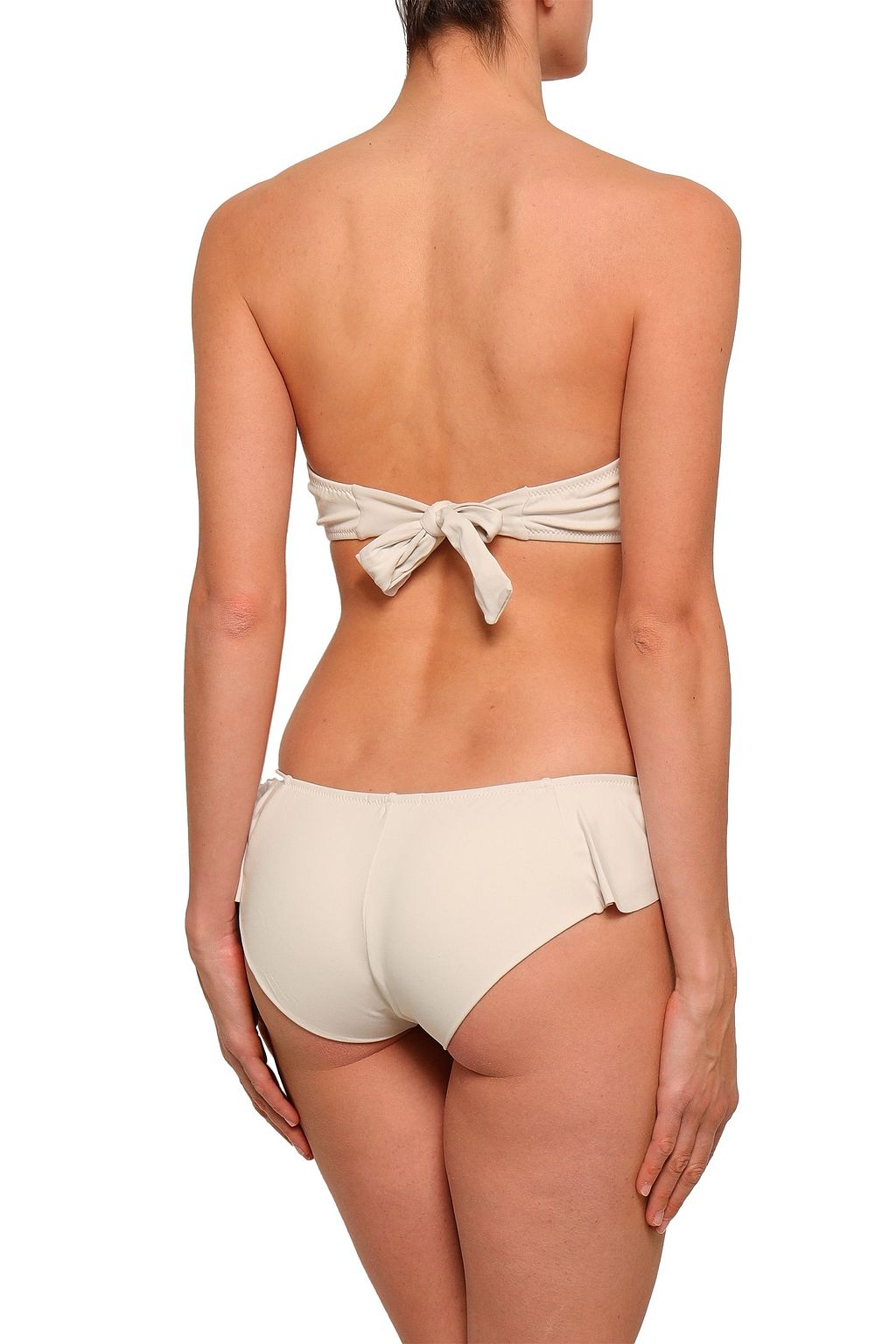 EBERJEY Petal ruffled low-rise bikini briefs