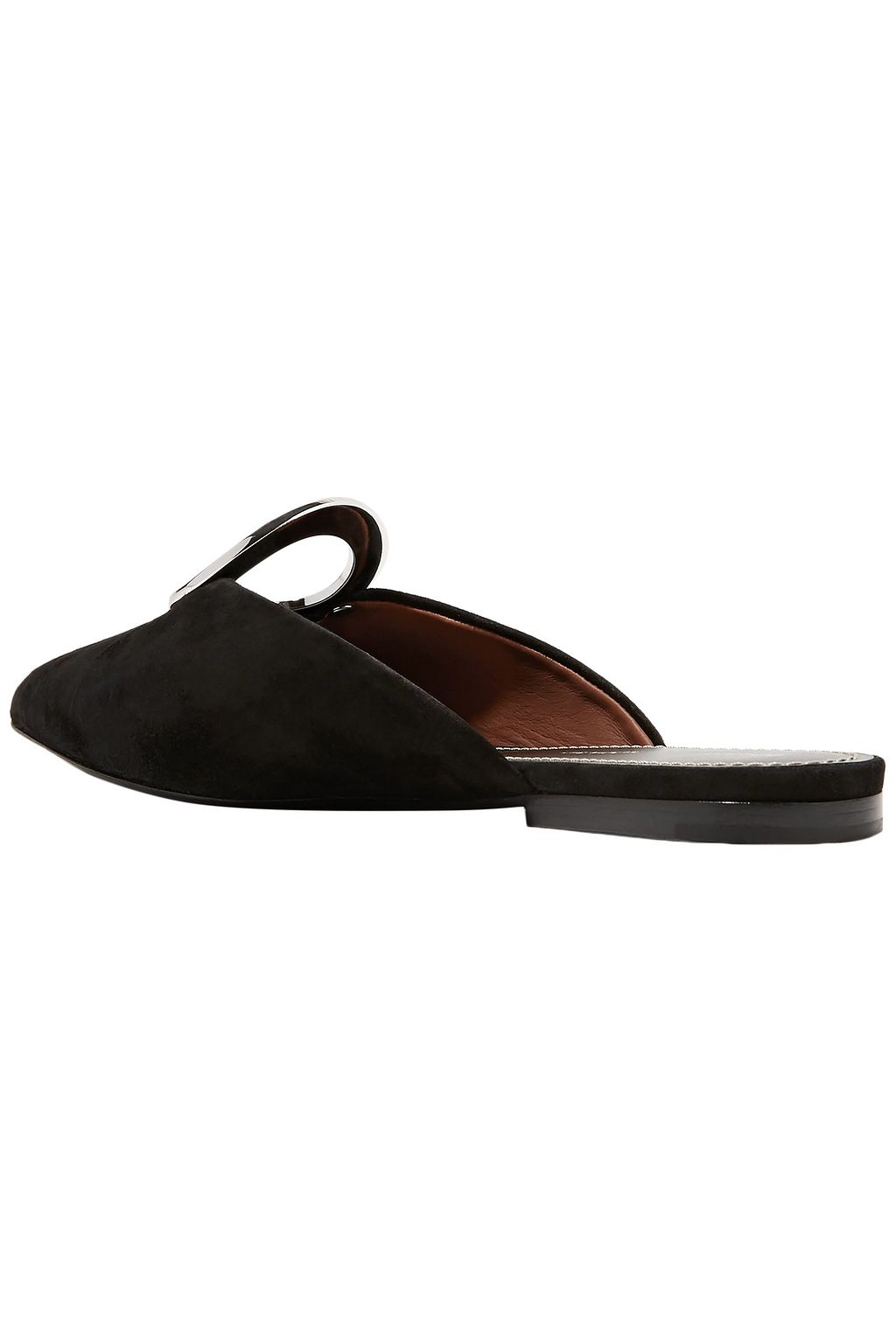 PROENZA SCHOULER Embellished suede slippers