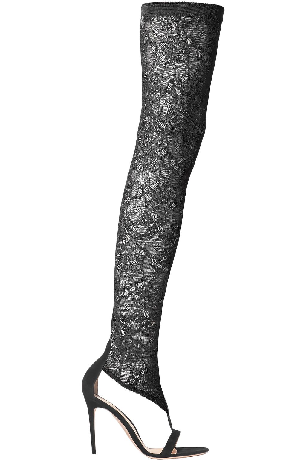 lace over the knee boots