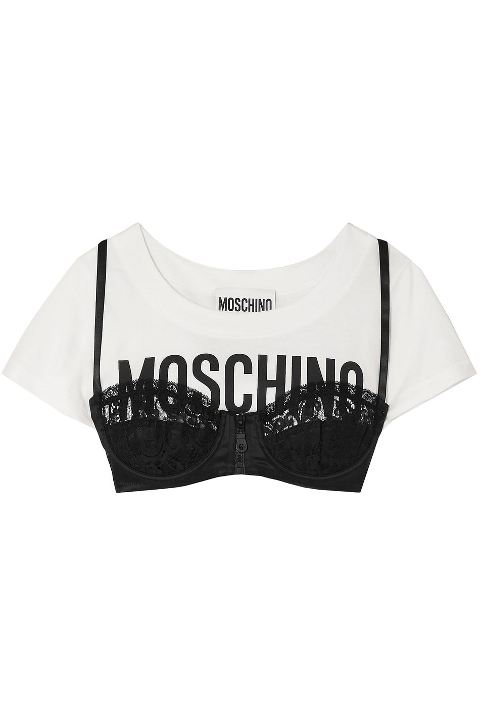 moschino crop top