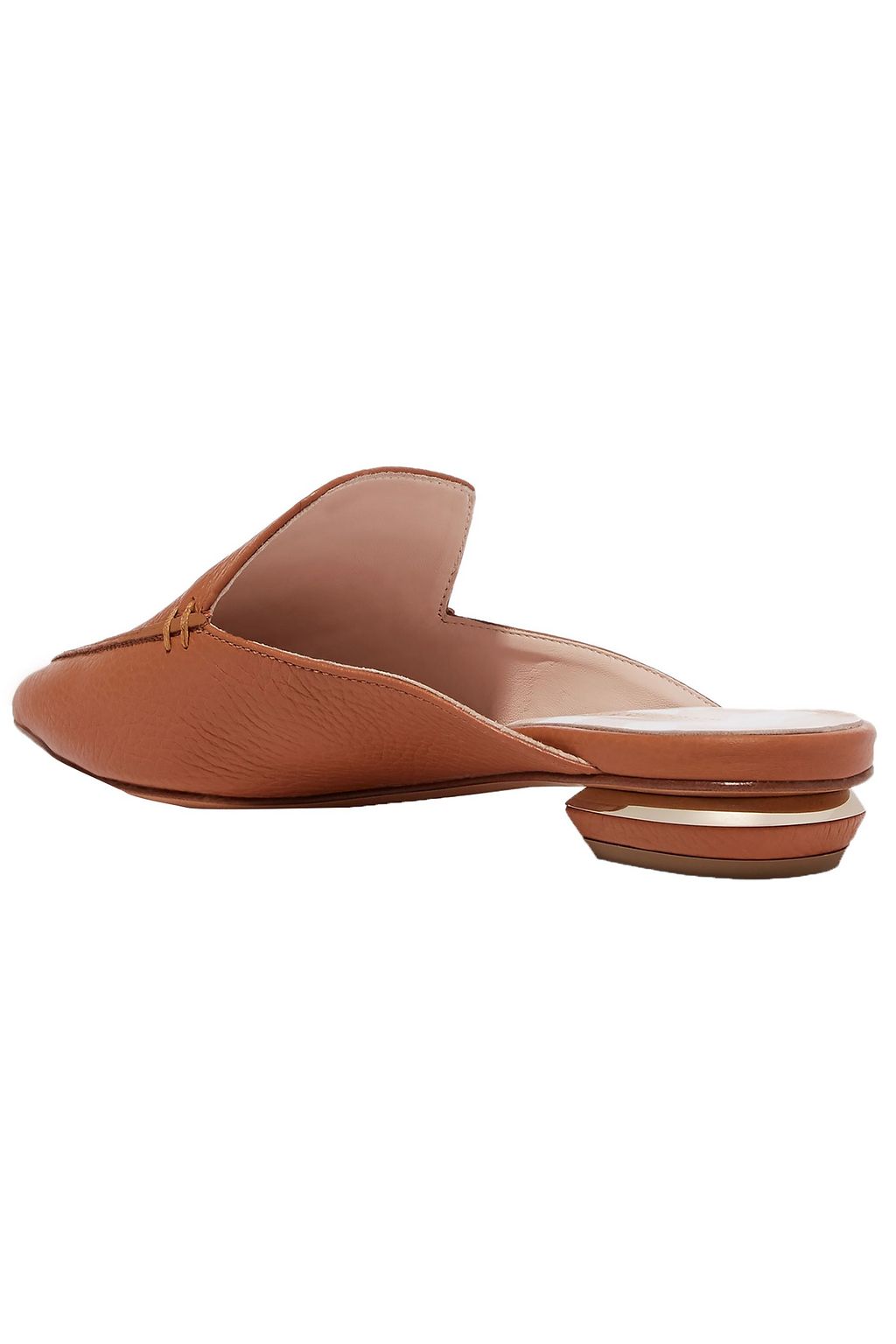 NICHOLAS KIRKWOOD Beya textured-leather slippers