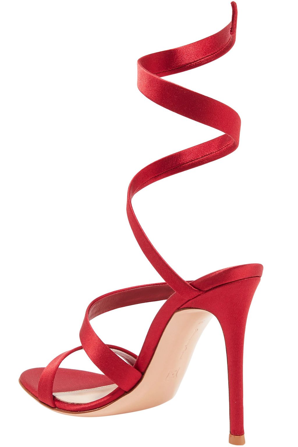 GIANVITO ROSSI Opera 100 satin sandals
