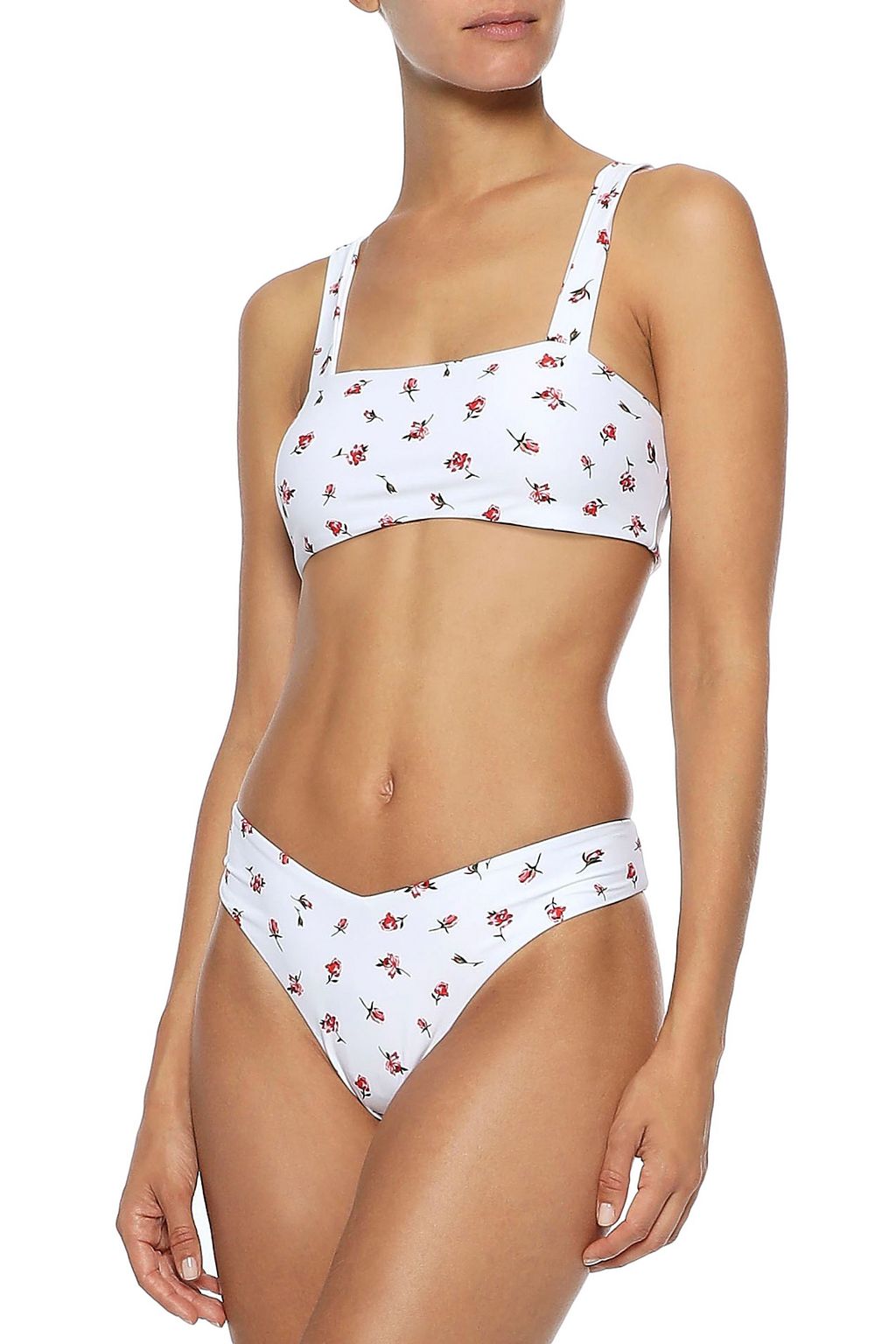ONIA + We Wore What Rosy bikini top