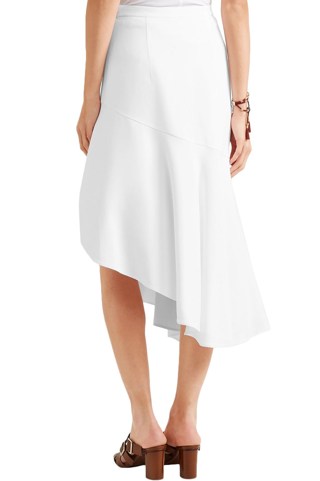 MICHAEL KORS COLLECTION Asymmetric cady skirt