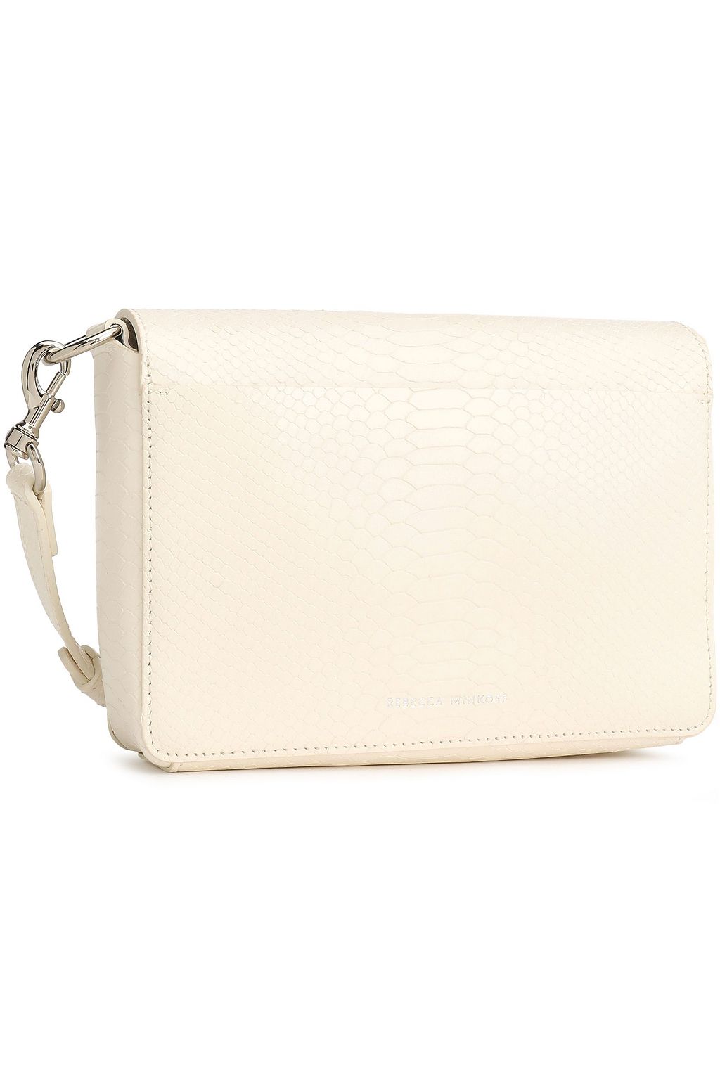 REBECCA MINKOFF Snake-effect leather shoulder bag