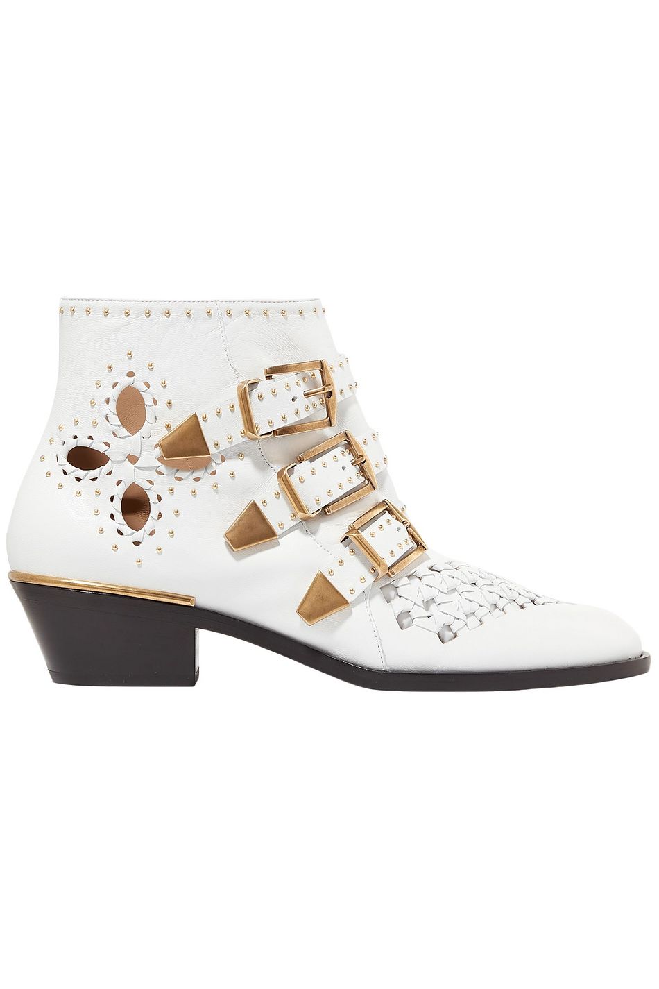 susanna studded leather ankle boots