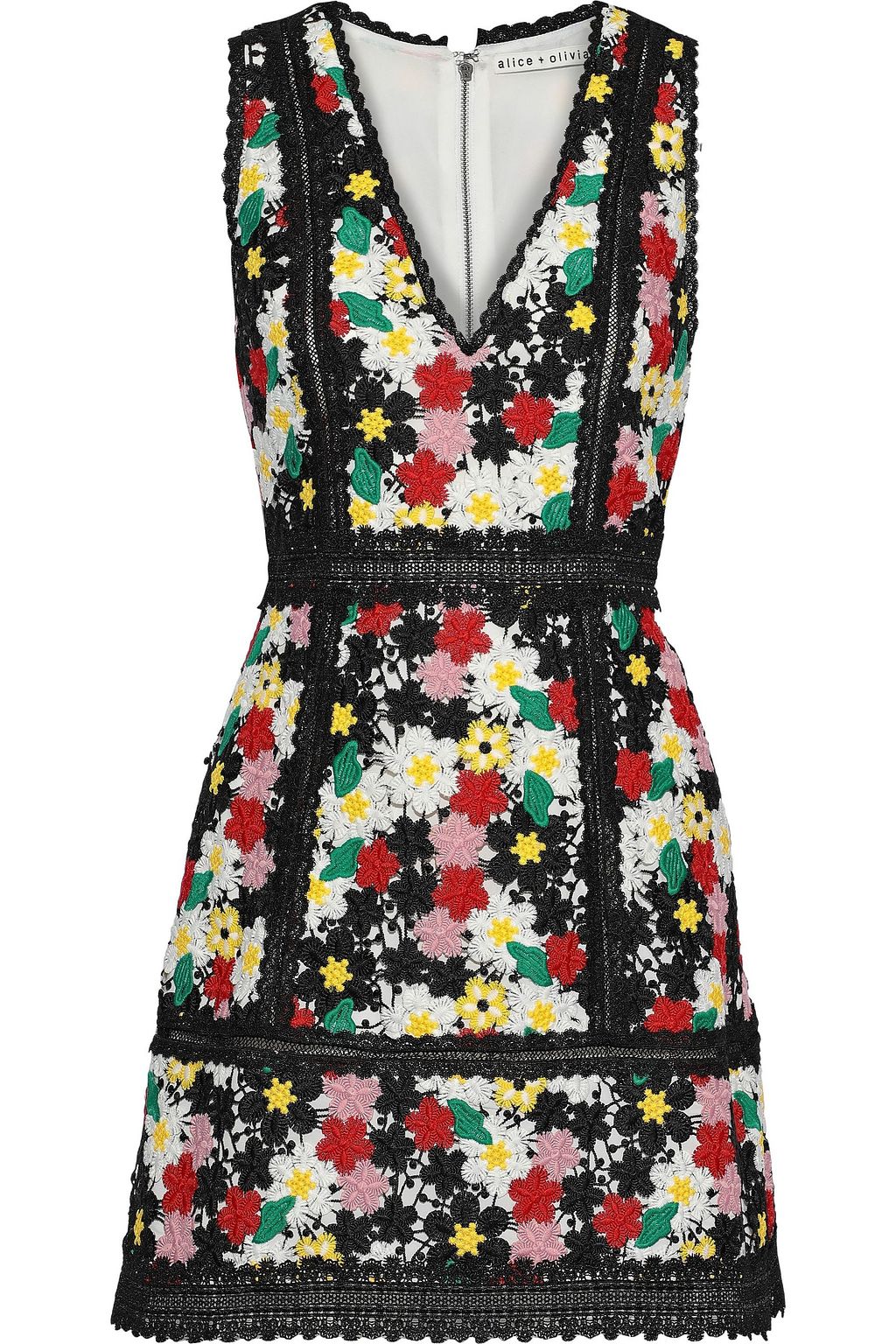 alice olivia zula dress