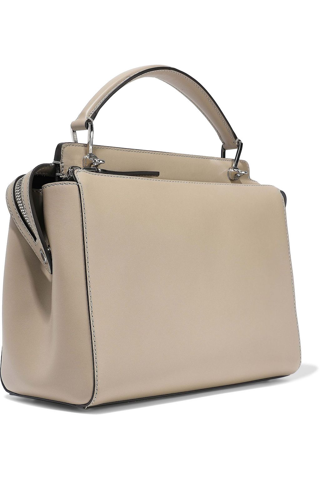 FENDI Dotcom leather tote