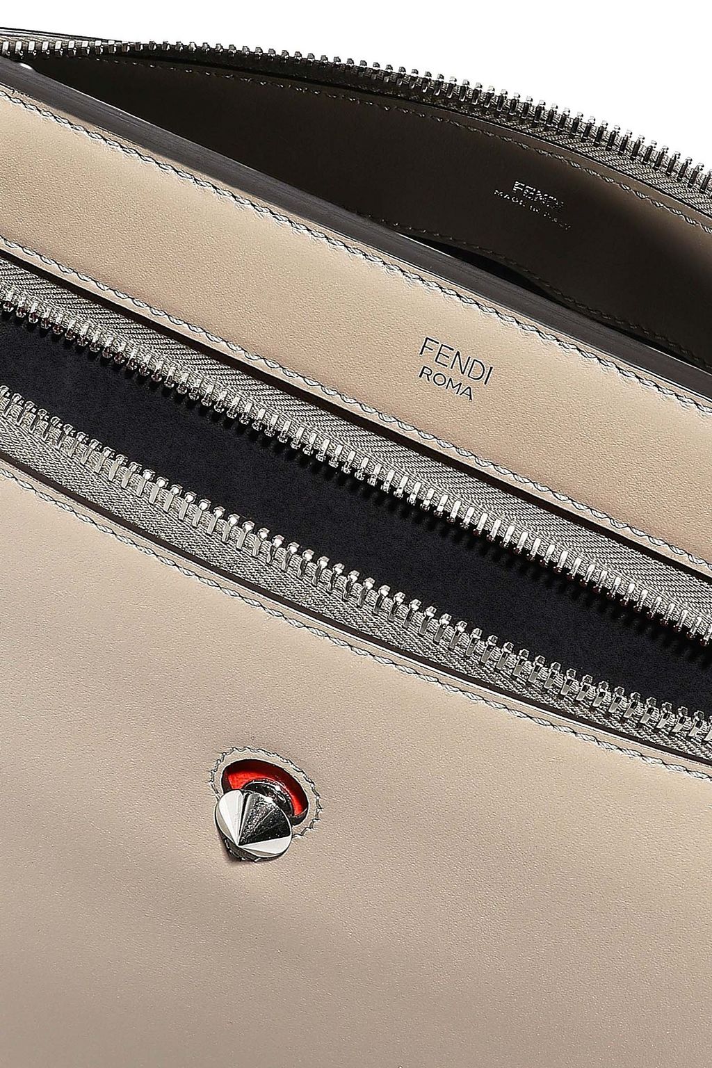 FENDI Dotcom leather tote
