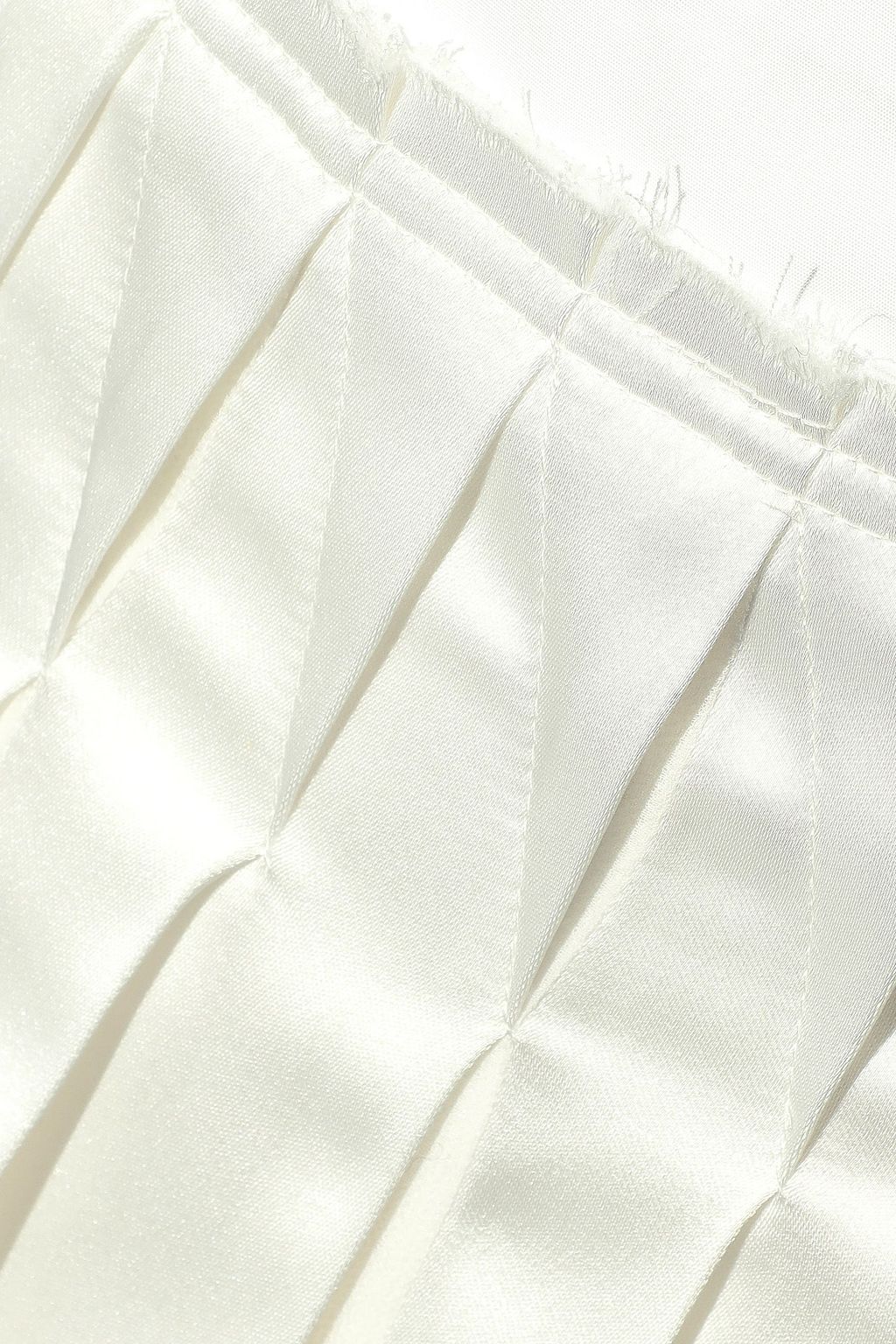 3.1 PHILLIP LIM Pleated cotton-poplin, georgette and satin midi skirt
