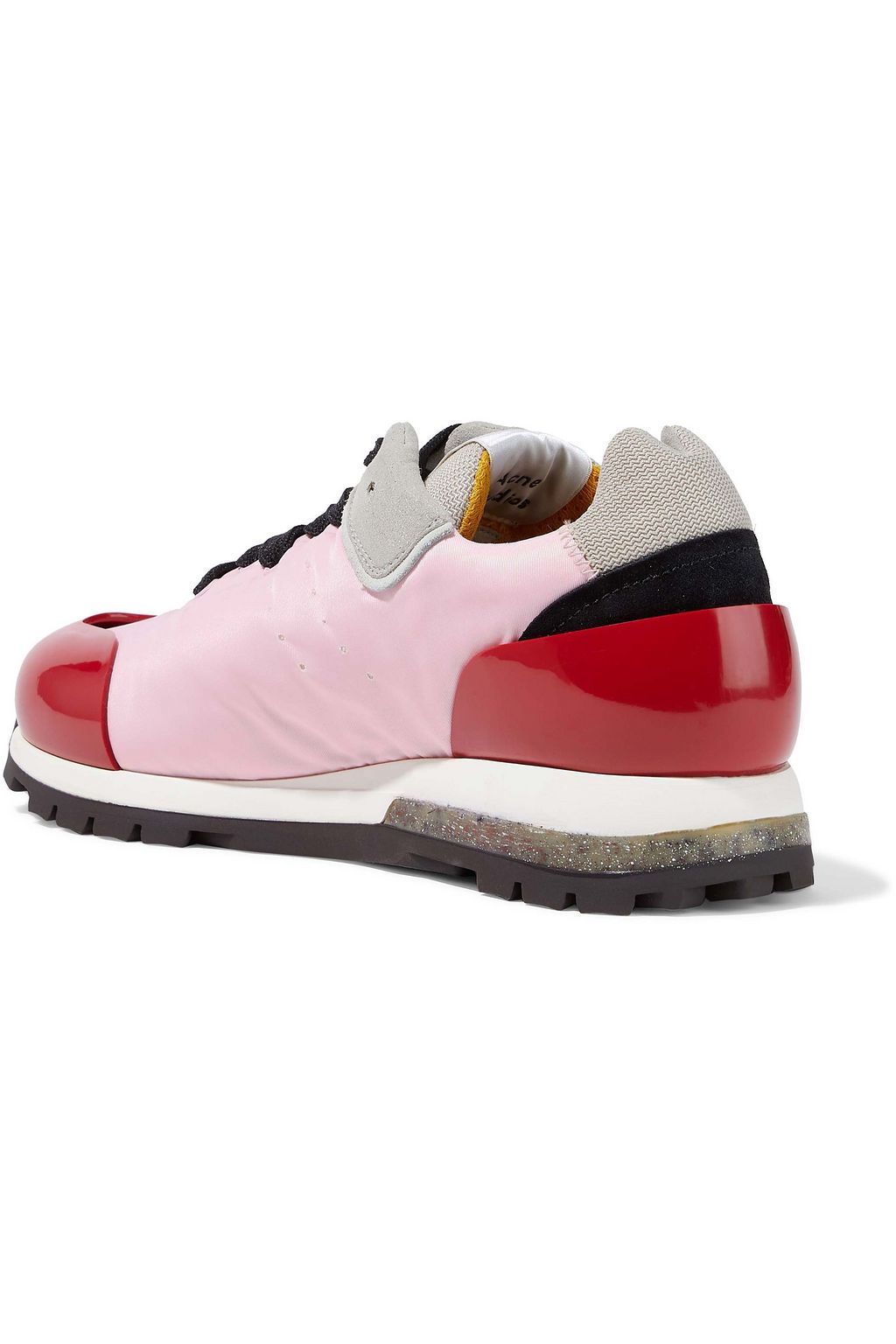 ACNE STUDIOS Joriko Sneakers aus PVC und Shell mit Velourslederbesatz