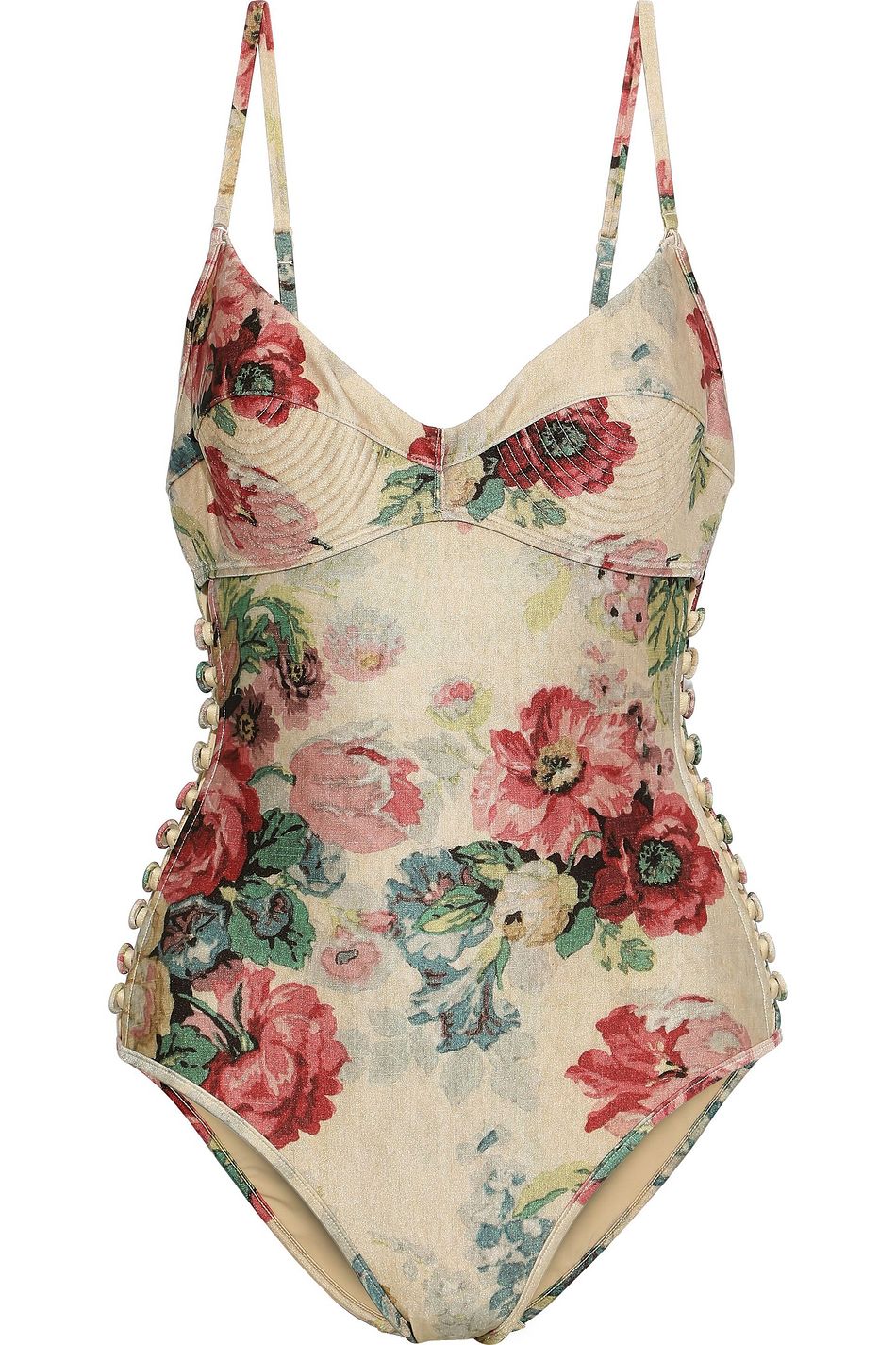 zimmermann floral swimsuit