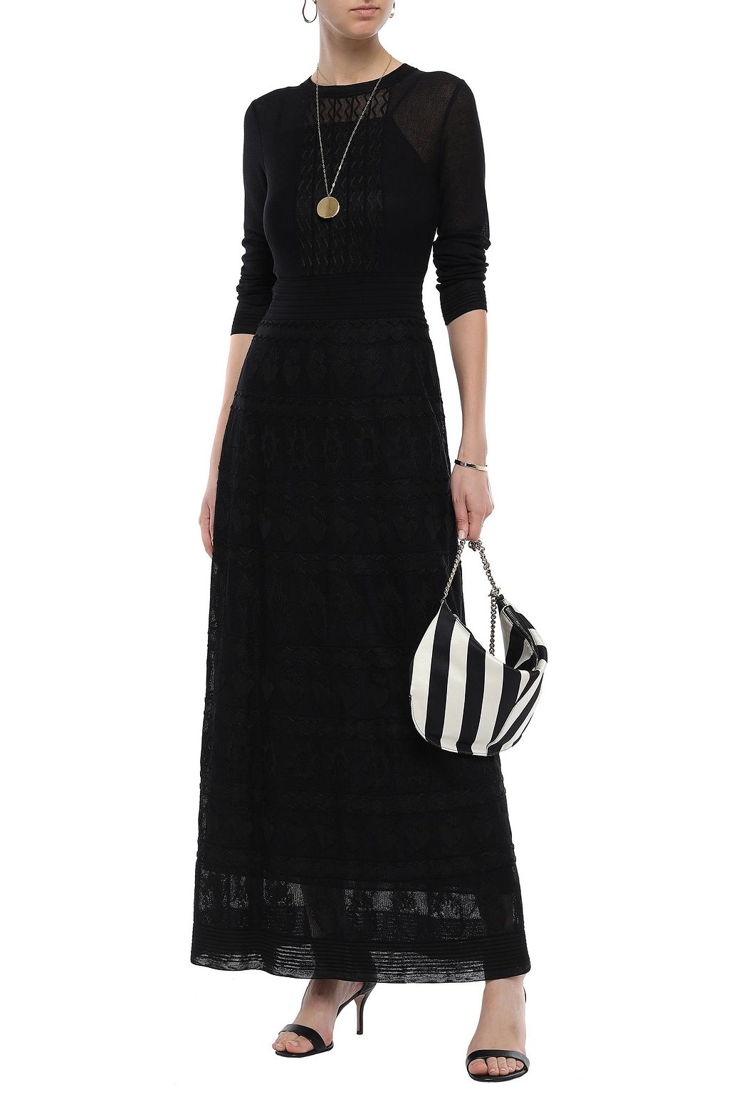 M MISSONI Crochet-knit maxi dress