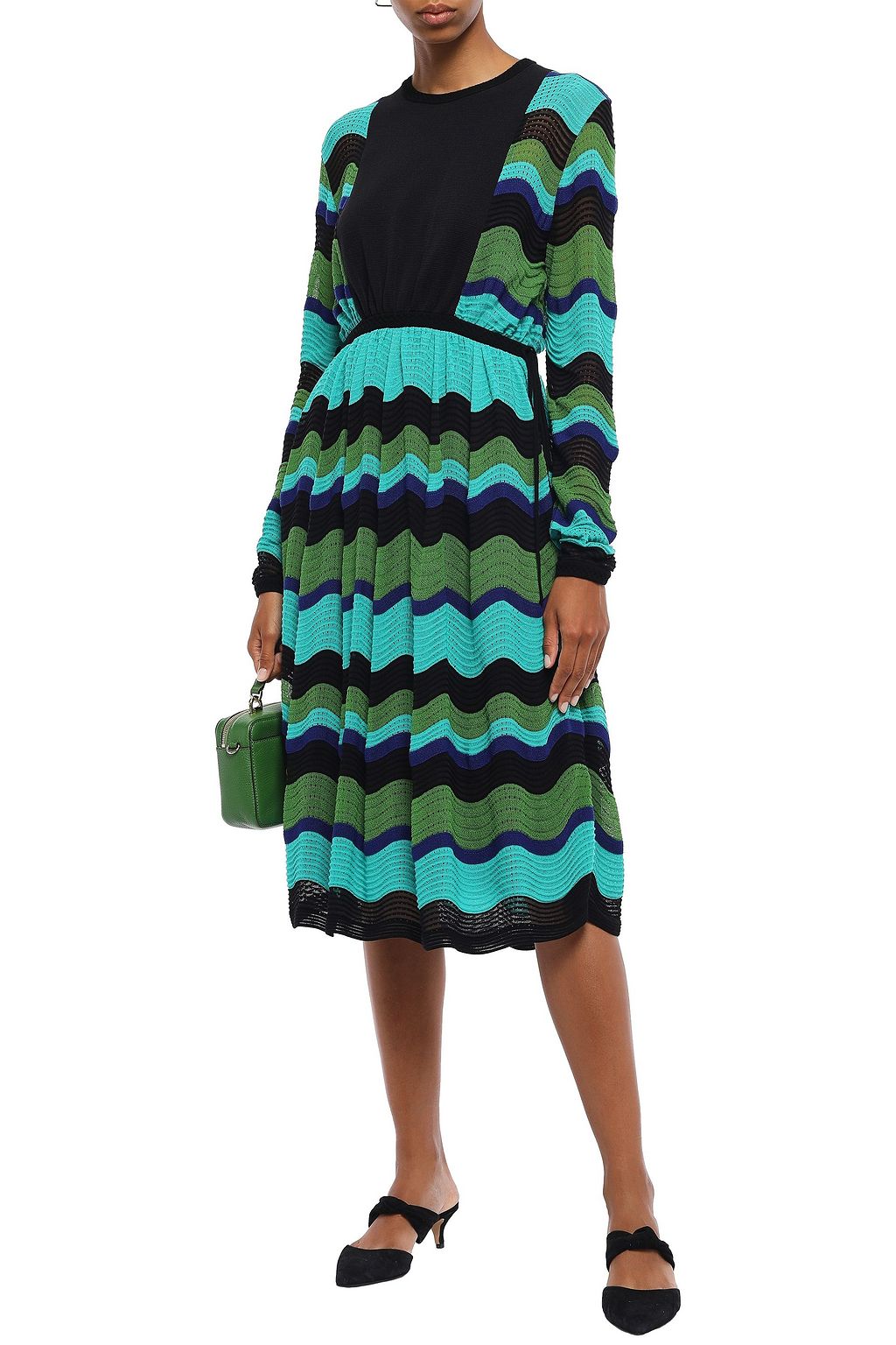 M MISSONI Crochet-knit midi dress