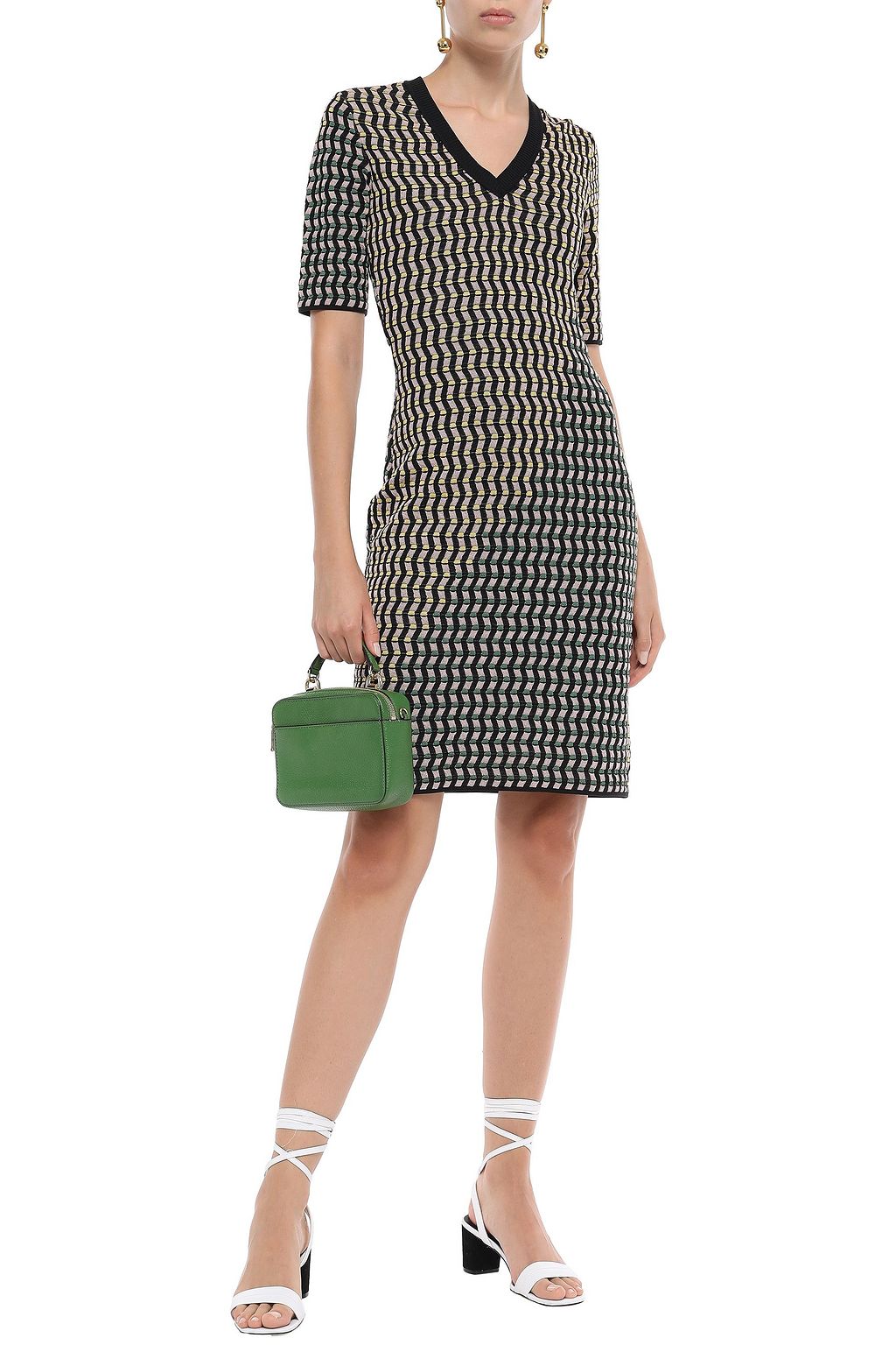 M MISSONI Crochet-knit mini dress