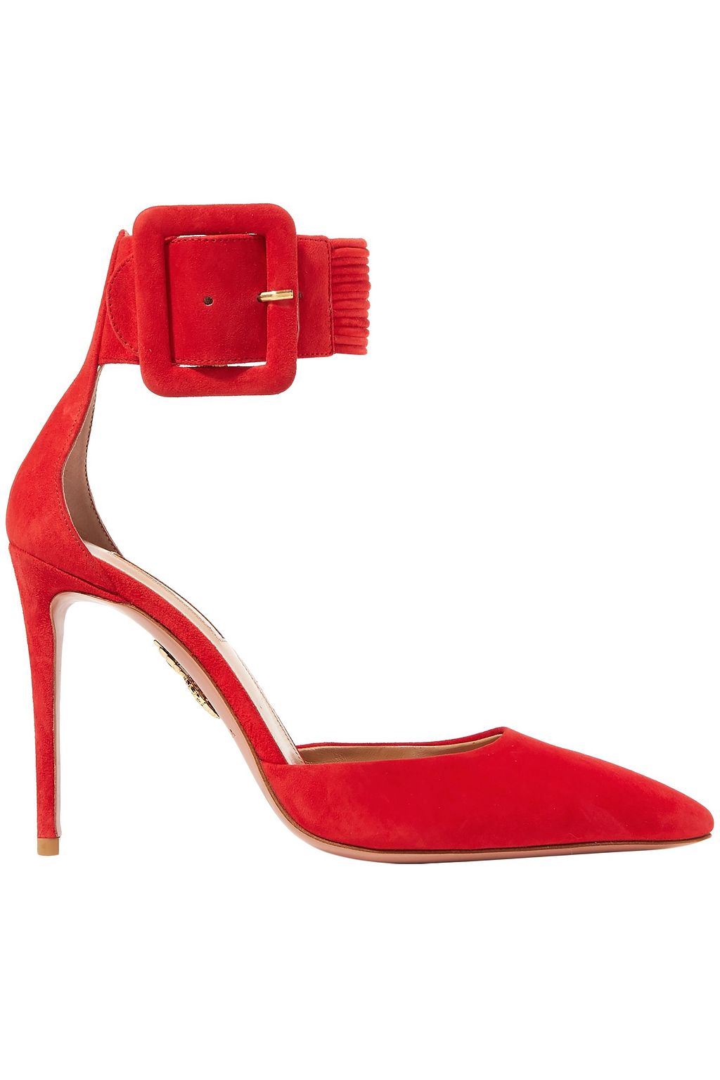 Red Casablanca suede pumps | Sale up to 