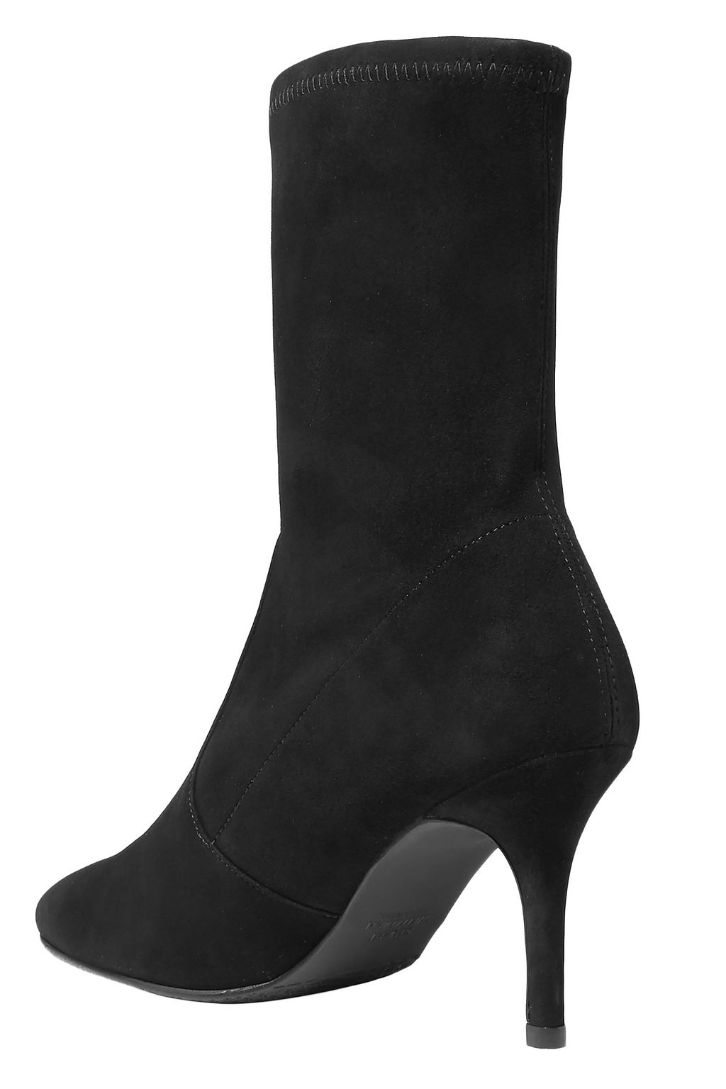 STUART WEITZMAN ストレッチスエード ソックブーツ