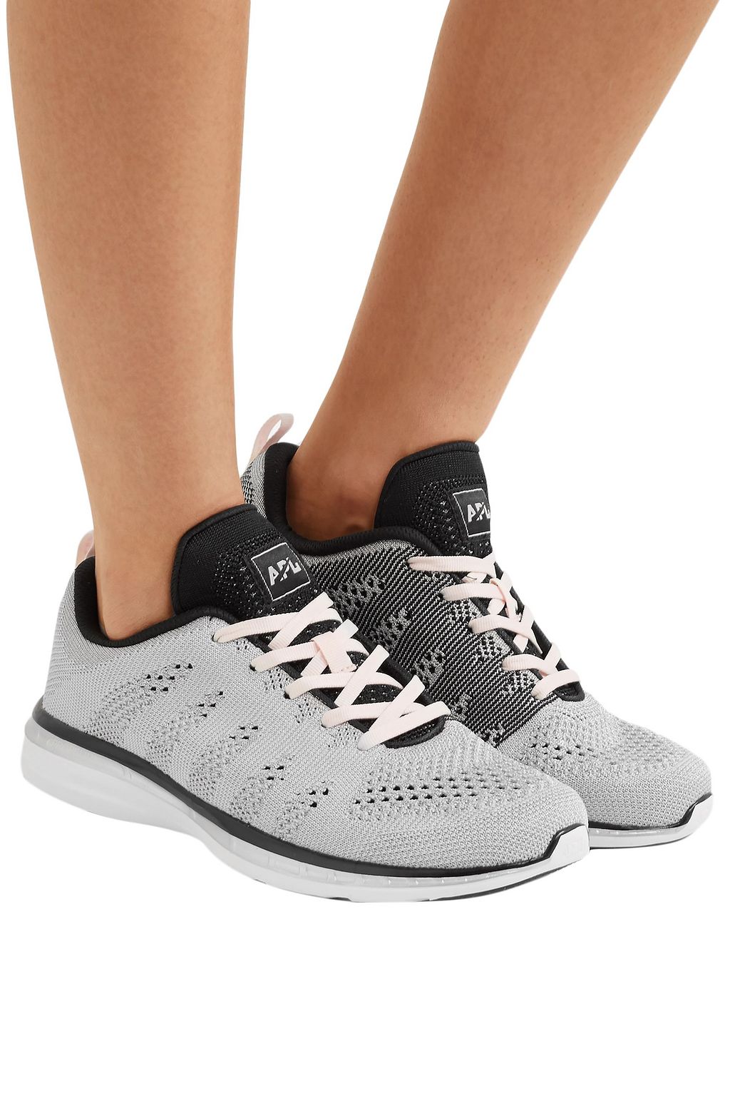 APL ATHLETIC PROPULSION LABS TechLoom Pro metallic mesh sneakers