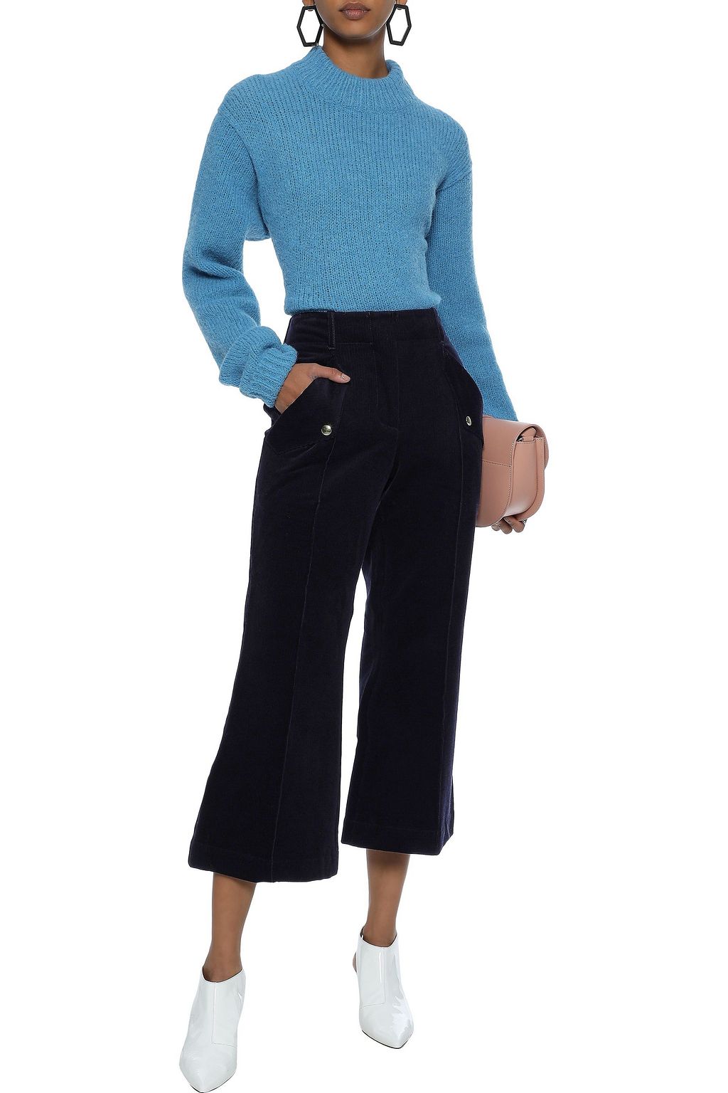 ACNE STUDIOS Cotton-blend corduroy kick-flare pants