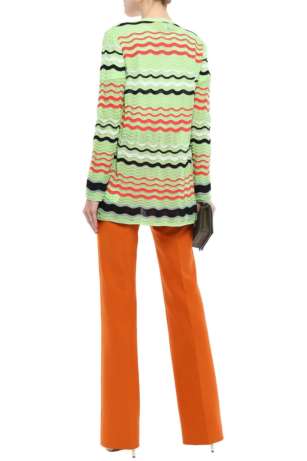 M MISSONI Pointelle-knit cardigan