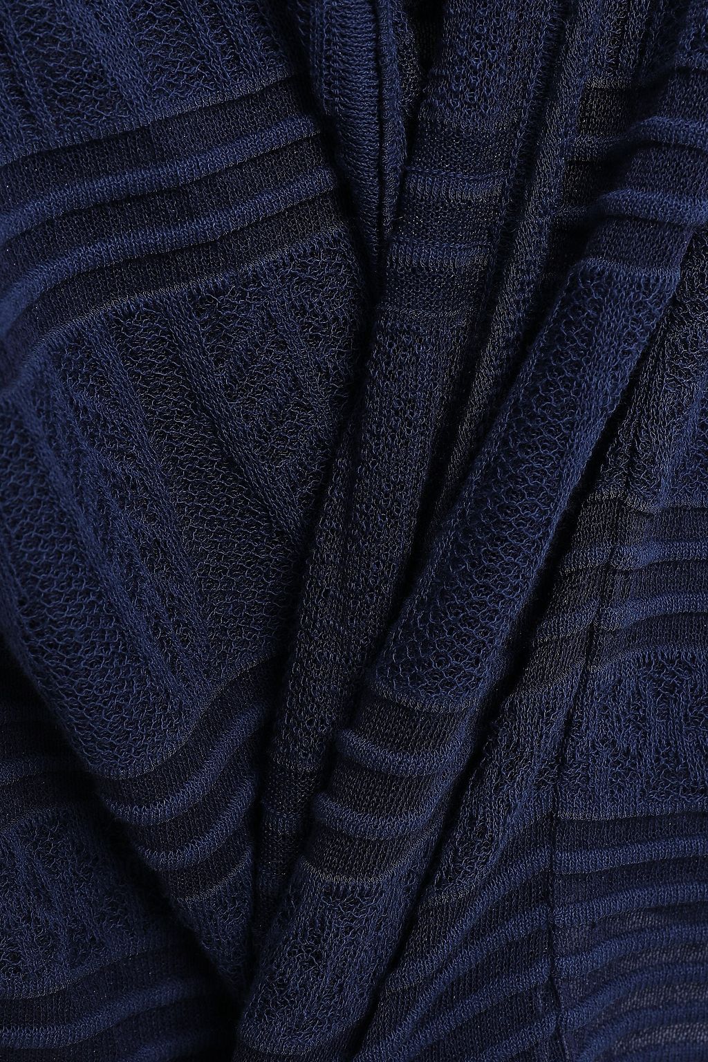 M MISSONI Crocheted cotton-blend cardigan