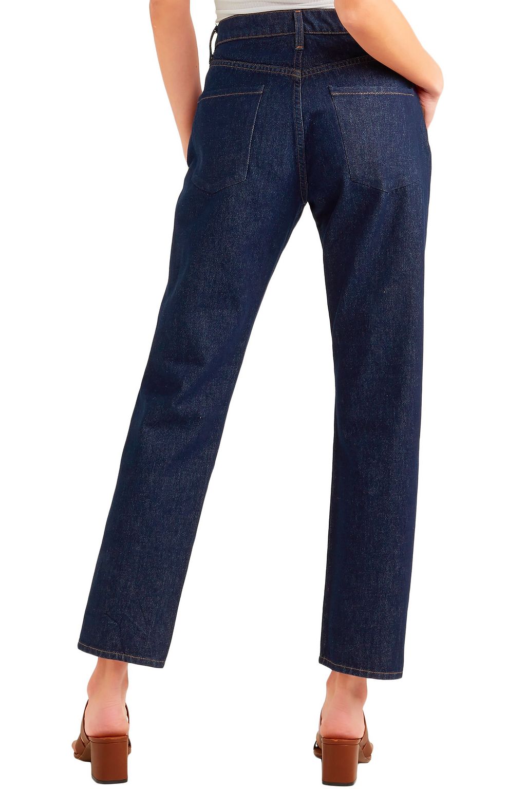 GOLDSIGN The Benefit high-rise straight-leg jeans